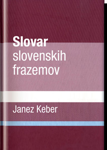 Platnica za Slovar slovenskih frazemov