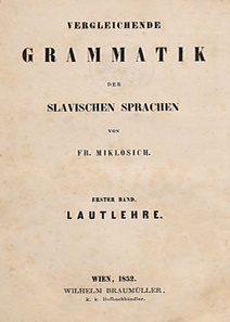 1852–1875 Miklošič naslovnica