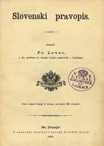 1899 Levec naslovnica